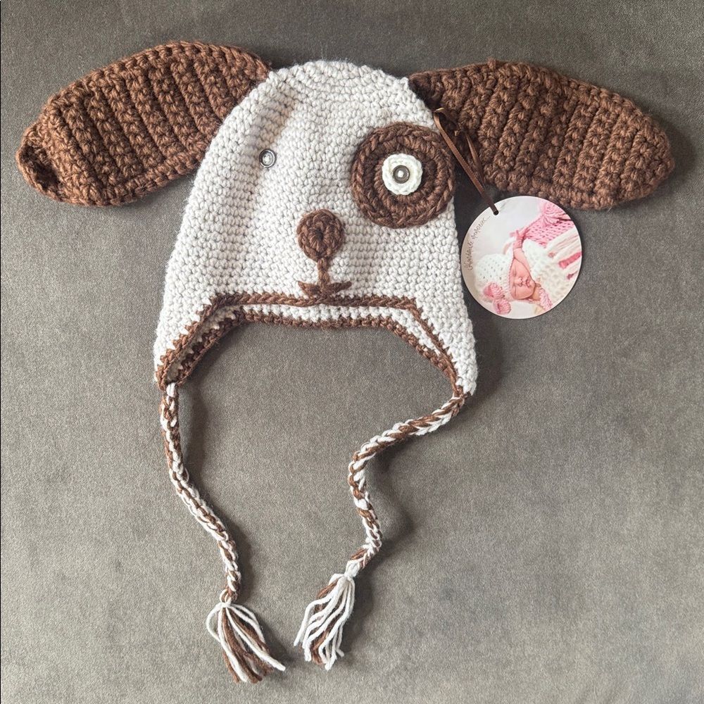 Daisy Baby Infant Toddler Puppy Hat Beanie
12-24 months NWT